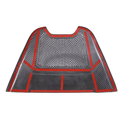 Real Carbon Fiber Rear Charger Speaker Cover Trim For Corvette C8 Convertible 23
