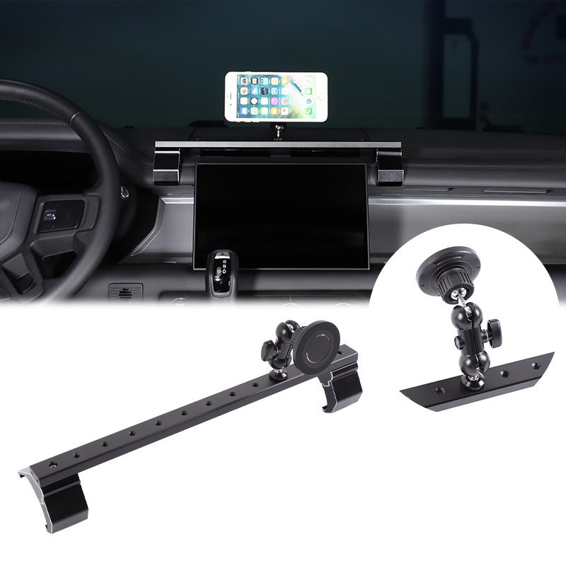 Magnetic Center Console Phone Mount Bracket For LR Defender L663 2020-2023 23