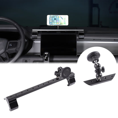 Magnetic Center Console Phone Mount Bracket For LR Defender L663 2020-2023 23