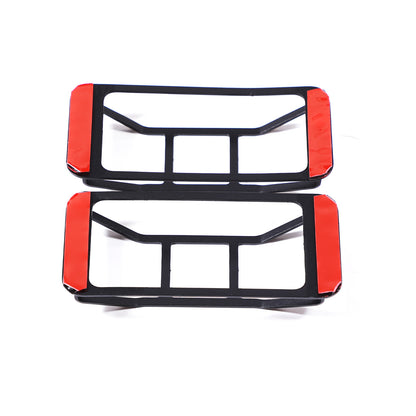 Steel Front Fog Light Lamp Cover Trim Ring For Toyota Land Cruiser LC250 24+ 17