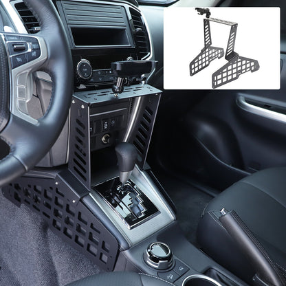 Center Console Molle Panel Digital Device Mount For Mitsubishi L200 Triton 19-23 3