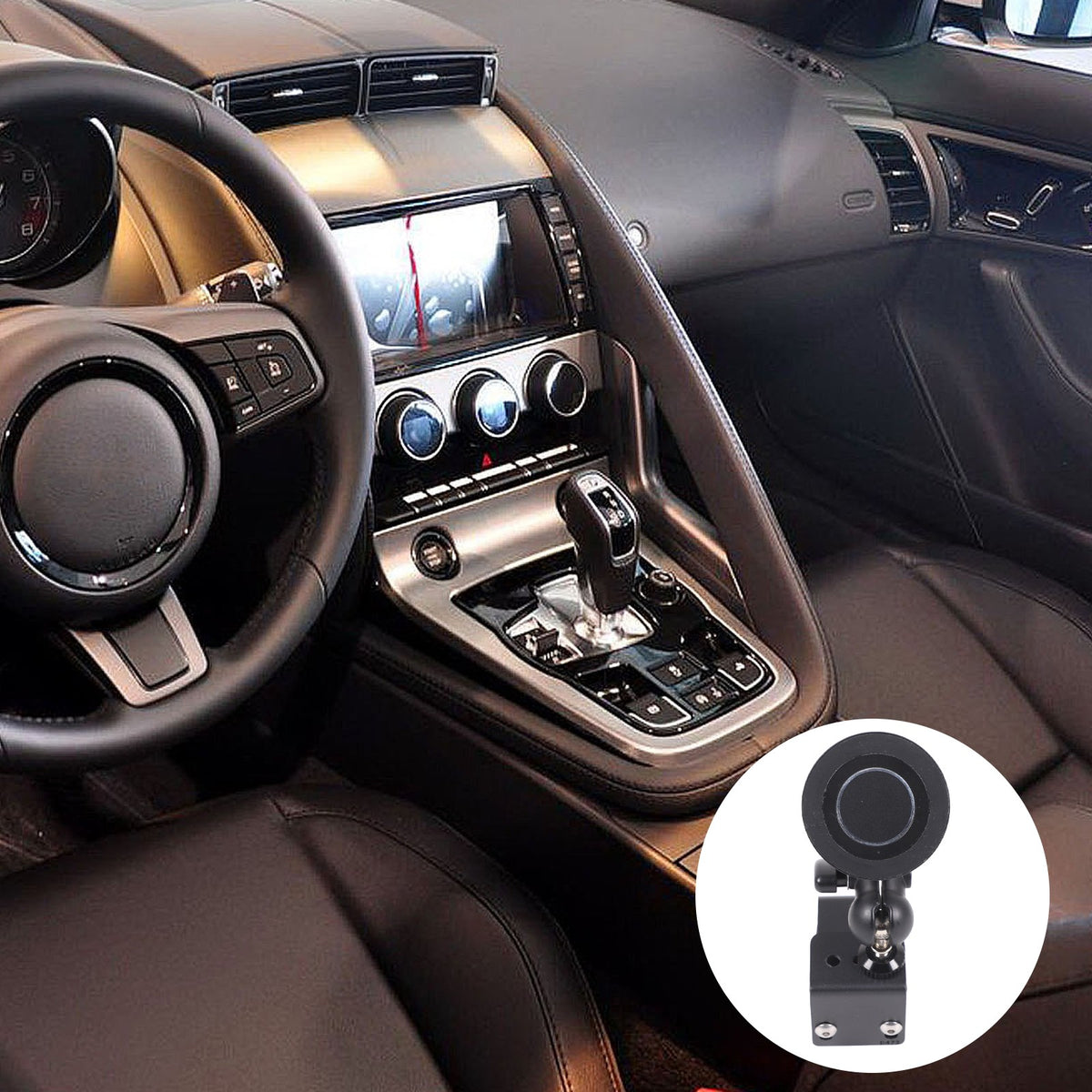 Magnetic Dashboard Center Phone Mount Bracket For Jaguar F-Type X152 2013+ US 10