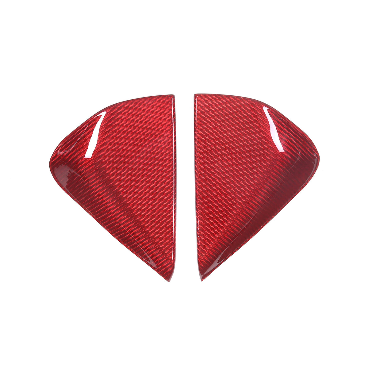 Red Real Carbon Fiber Full Interior Set Decor Trim Kit for Corvette C8 20-25 - Styles 41-45 37