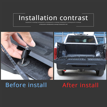 Pickup Foldable Truck Tailgate Ladder Foot Step Ladder For Toyota Tundra 22+ US 5
