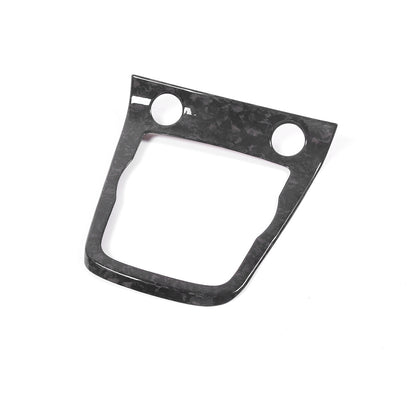 Forged Carbon fiber Center Gear Shift Panel Trim Frame for Jaguar F-type 13-22 4