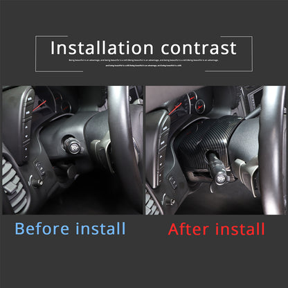 ABS Carbon Fiber Interior Exterior Cover Trim Kit For Corvette C6 2005-2013 124