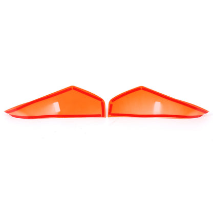 Orange ABS Front Grille Trim Frame Cover For Corvette C8 2020+ US 4