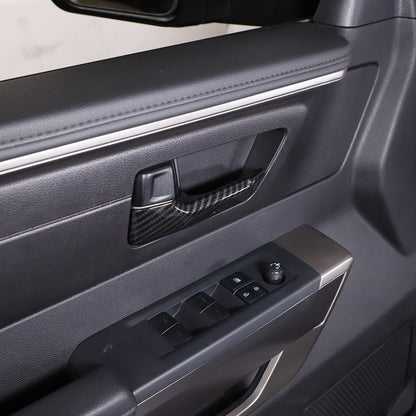ABS Carbon Fiber Interior Set Cover Trim Kit For Toyota Tundra Sequoia SR 22+ - Styles 1-5 130