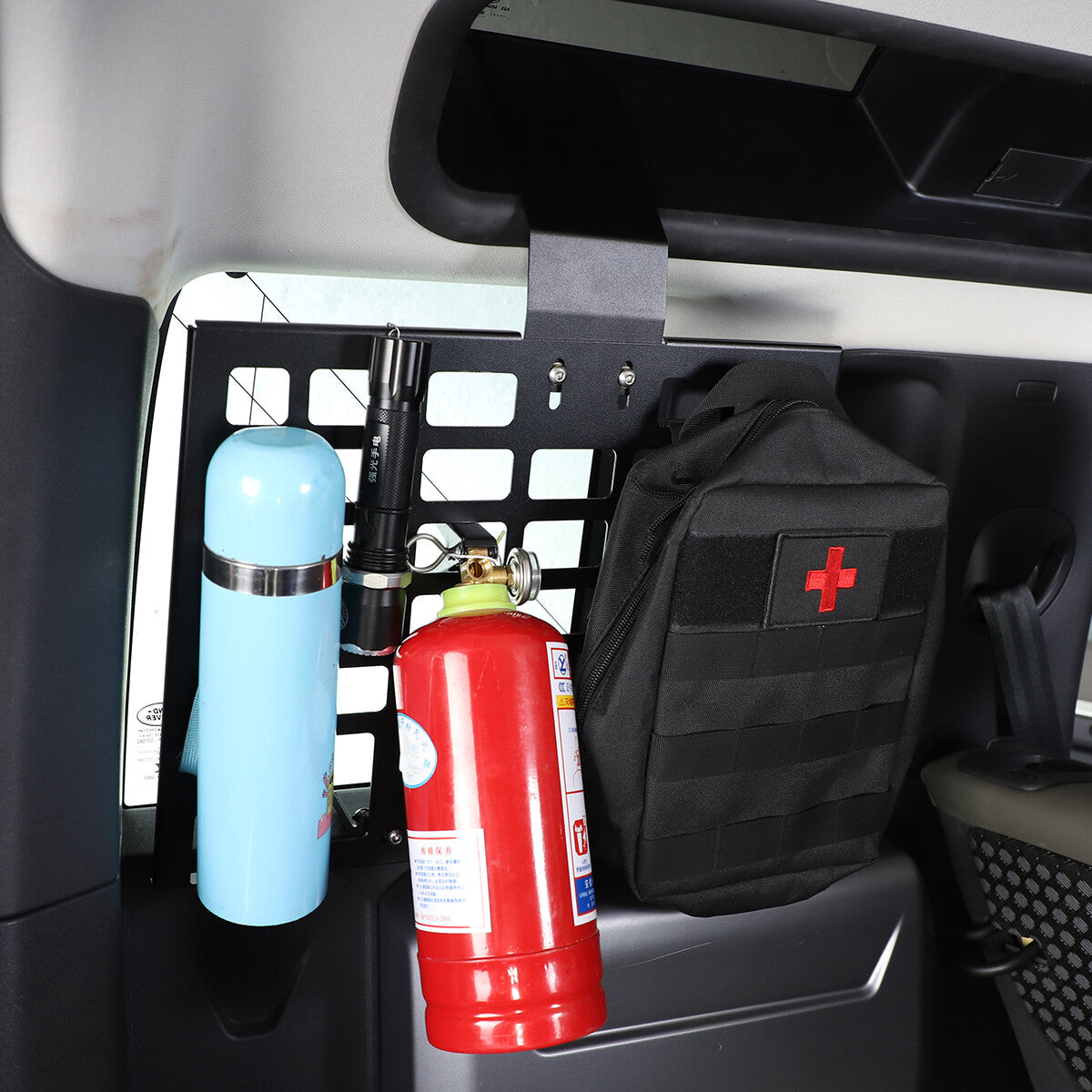 Rear Side Window MOLLE Storage Flank Panel For Land Rover Defender 110 2020-2023 13