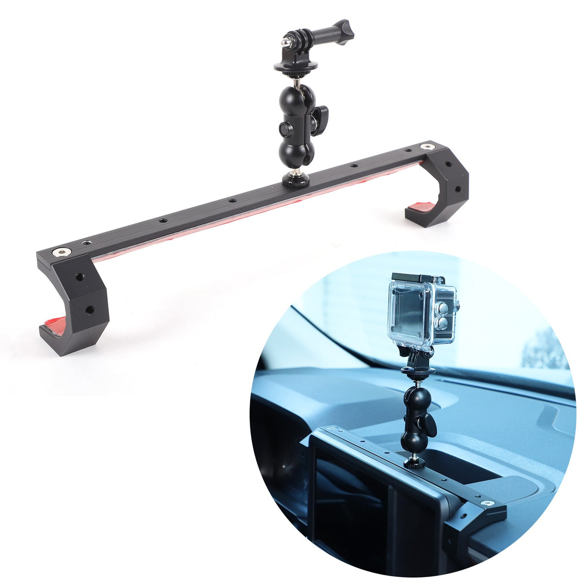 Navigation Screen Rear Expansion Platform W Camera Mount For Ford Maverick 2022+ 12