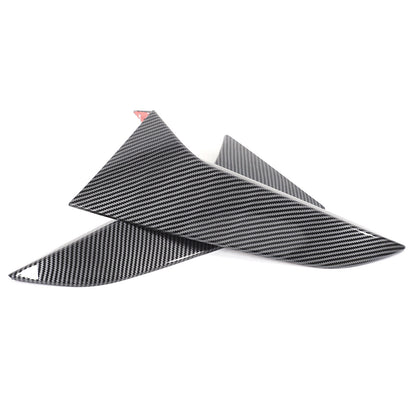 ABS Carbon Fiber Rear Window Sill C Pillar Trim For Subaru Crosstrek GU 2024 4