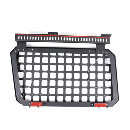 Aluminum Rear Window Armor Protector Molle Panel Cover For Hummer H2 SUV 03-09 18