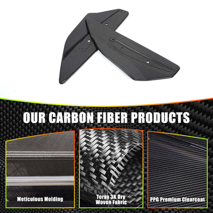 Real Carbon Fiber Replacement Rear Tail Trunk Lid Cover For Corvette C8 20+ US 17