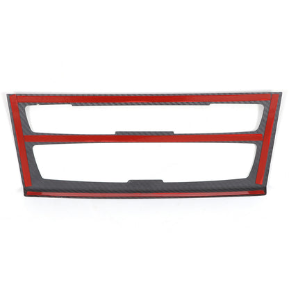 Real Carbon fiber Center Console air outlet Trim Cover For BMW 1 2 Serie 2012-16 8