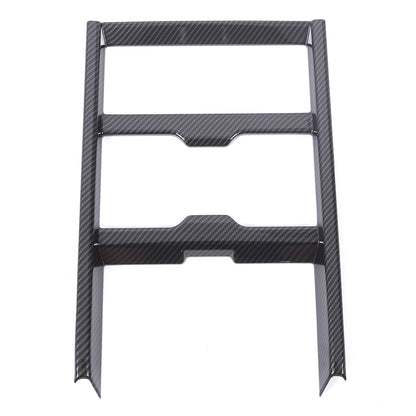 ABS Carbon Fiber Center Console Gear Frame Trim For LR Defender L663 2025+ US 15