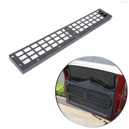 Aluminum Tailgate Hanging Bag Rack Molle Panel For Toyota FJ Cruiser 2007-2021 21