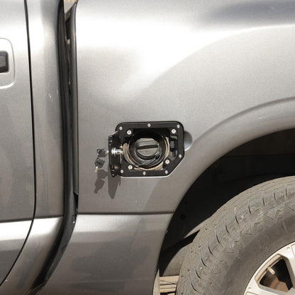 Car Gas Tank Fuel Cap Gate Tank Lock Door Locking Cover For Nissan Titan 16-23 10