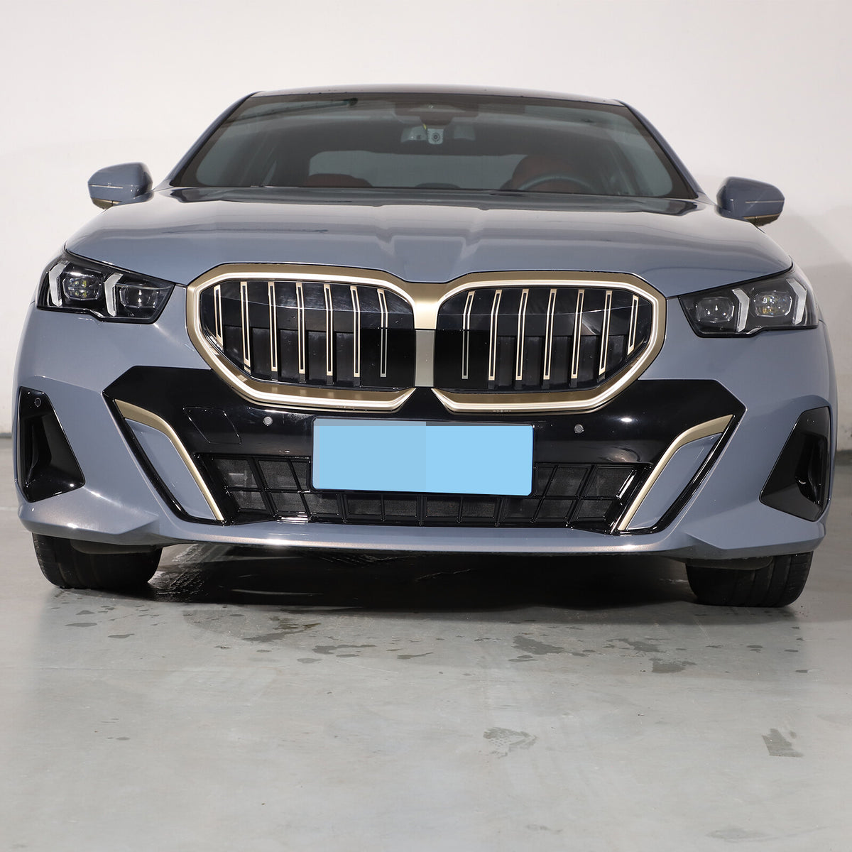 ABS Front grille air intake Protective Trim M-Sport For BMW 5 Series G60 i5 24+ 6