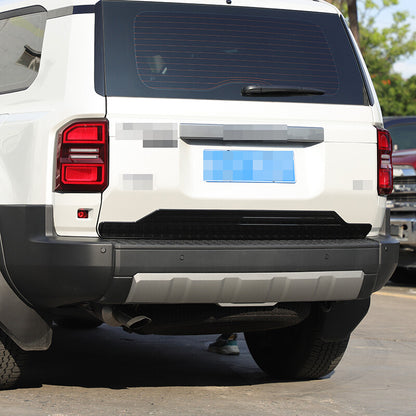 Glossy Black Molding Tailgate Liftgate Trim For Toyota Land Cruise LC250 2024+ 2