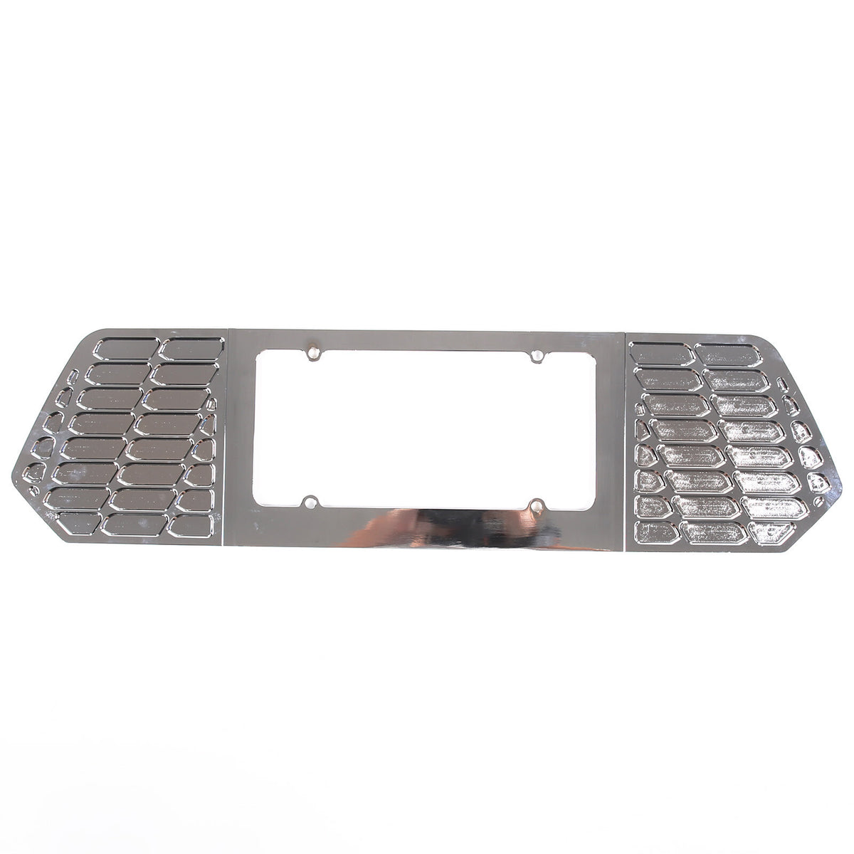 Alloy Rear License Plate Filler Trim Cover For Corvette C8 Stingray Z51 20+ 46