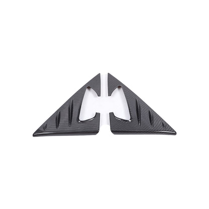 Real Carbon fiber Window A Pillar Triangle Cover Trim for Lotus EMIRA 2021-2025 6