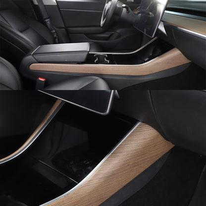 ABS Grain Inner Center control side trim For Tesla Model 3 2017-2020 10