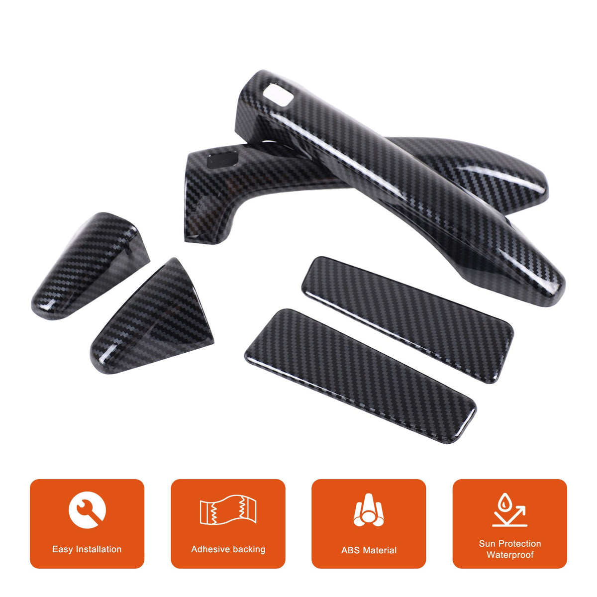 ABS Carbon fiber Interior Cover Trim Decor Accessories For Kia K4 2025+ 52