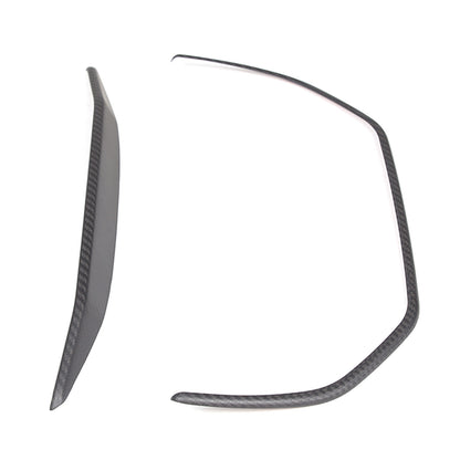Matt Carbon fiber Center Console air outlet frame Trim For Maserati Ghibli 14-15 6