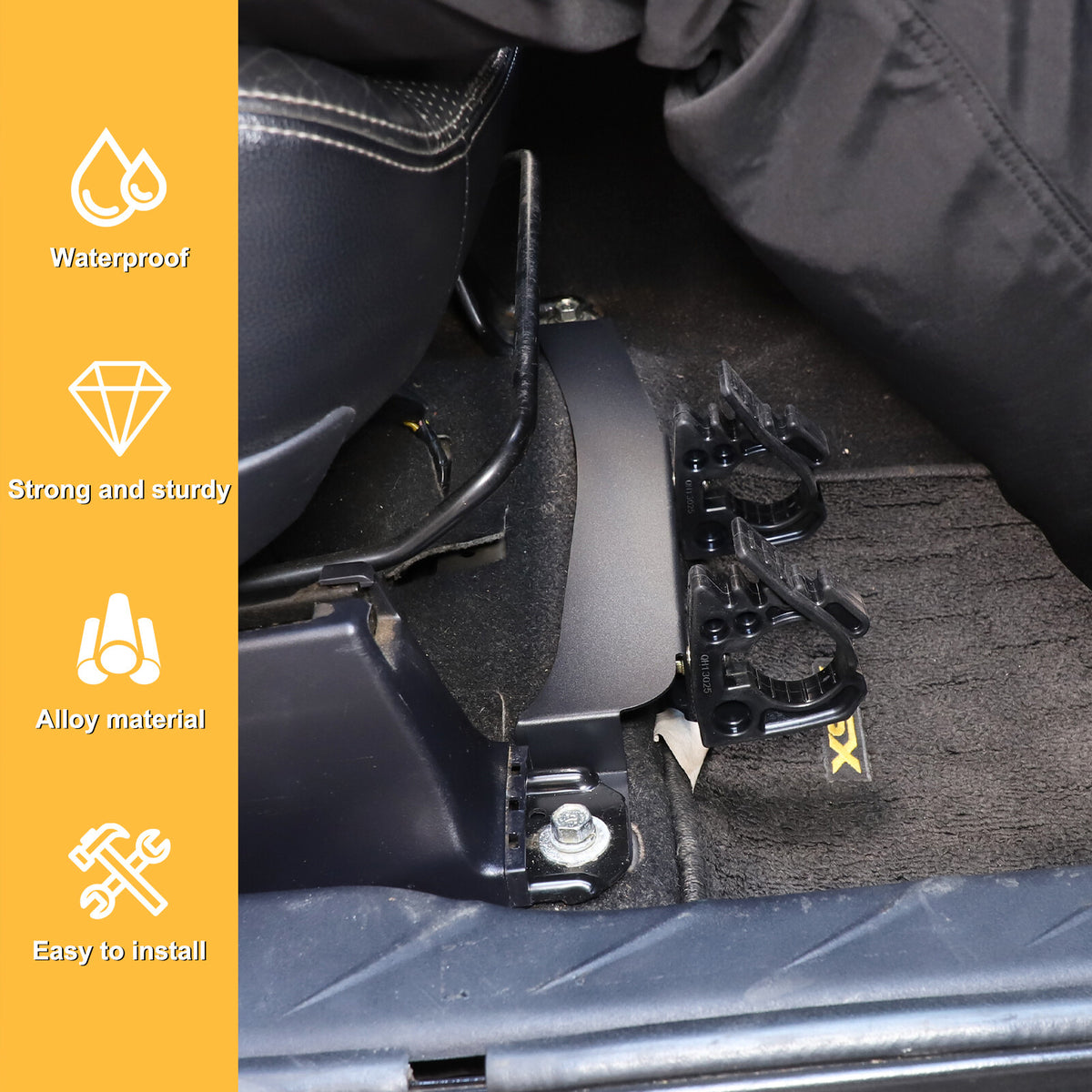 Passanger Seat Flashlight Holder Bracket For Mitsubishi Outlander Sport 11-18 15