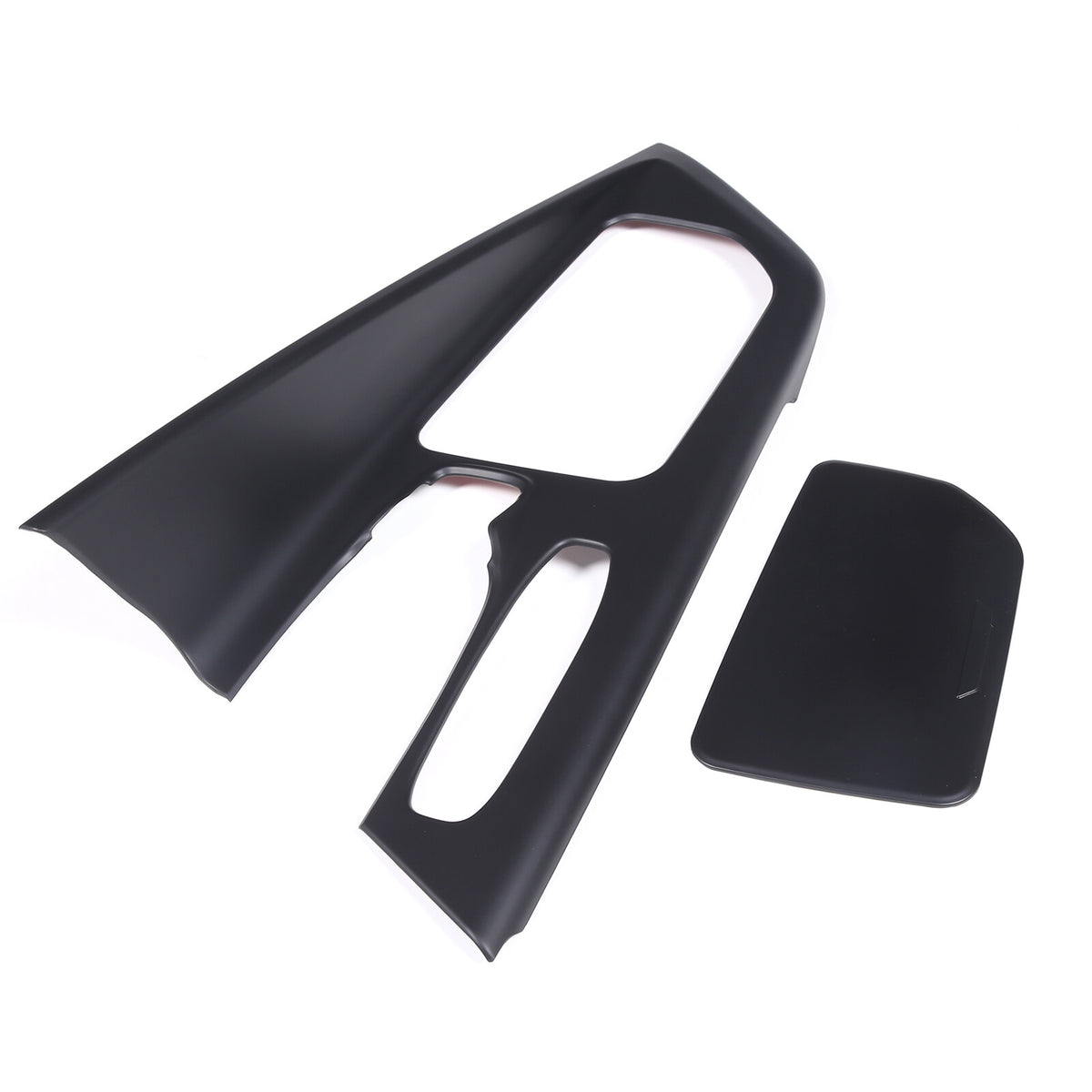 Matte black Center Console Gear Shift Panel Cover Trim For Corvette C8 2020-25 15