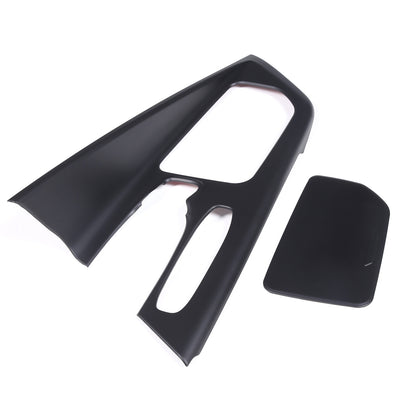 Matte black Center Console Gear Shift Panel Cover Trim For Corvette C8 2020-25 15
