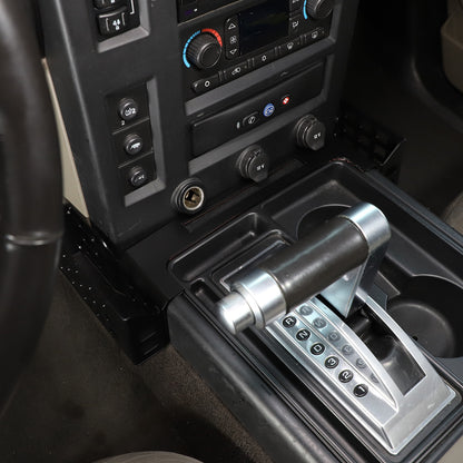 Interior Gear Shift Side Storage Box Two Baskets For Hummer H2 2001-2007 14