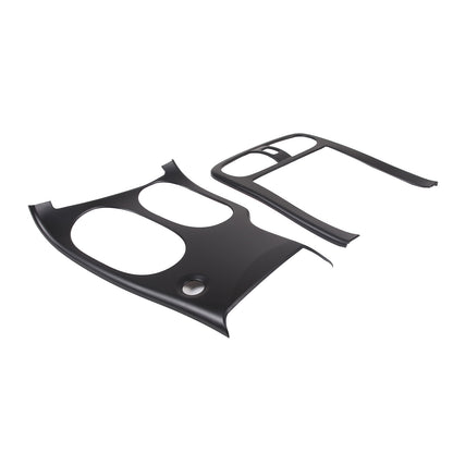Carbon Fiber ABS Central AC Switch Gear Shift Panel Cover For Corvette C6 05-13 15