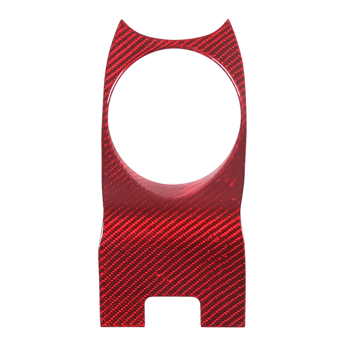 Real Carbon fiber Center Armrest Cup Holder Cover Trim For McLaren GT 19-22 10