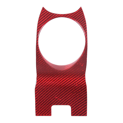 Real Carbon fiber Center Armrest Cup Holder Cover Trim For McLaren GT 19-22 10