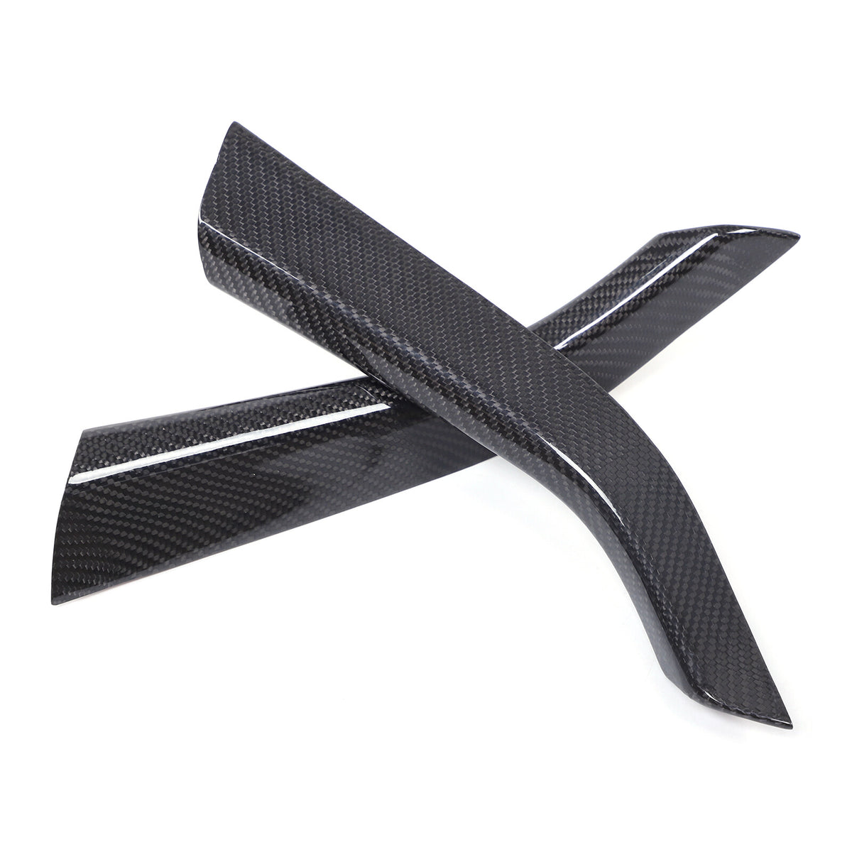 Real Carbon Fiber Side Gear Shift Box Cover Trim For Subaru WRX STI VB 2022-2024 11