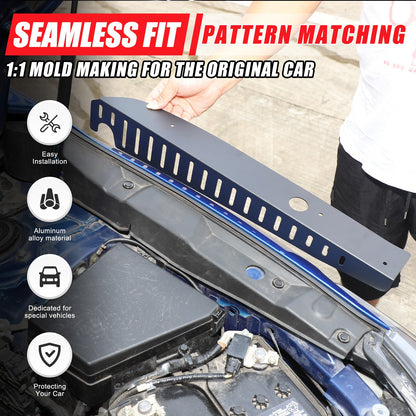 Black Aluminum Engine Bay Side Reinforcement Plate For Subaru WRX VB 2022+ 6