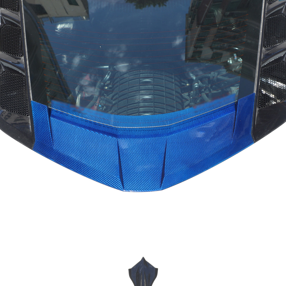 Blue Real Carbon Fiber Full Interior Set Decor Trim Kit for Corvette C8 20-25 - Variants 6-10 59