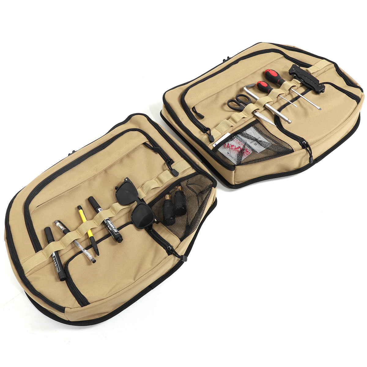 Tailgate Rear Door Cargo Trunk Storage Bag Organizer For LR Defender 2020-24 21