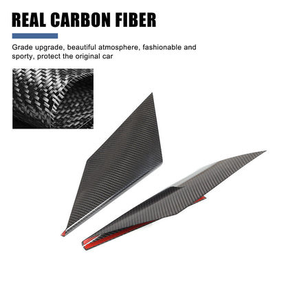 Real Carbon Fiber Console Gear Shift Box Side Trim For BMW 5 Series G60 i5 2024+ 24