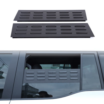 Rear Door Window Louver Air Vent Panel Trim For Toyota Land Cruiser LC250 24+ US 4