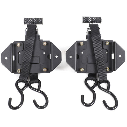 Retractable Truck Bed Tie-Down Ratchet Straps For Toyota Tacoma/Tundra US 11