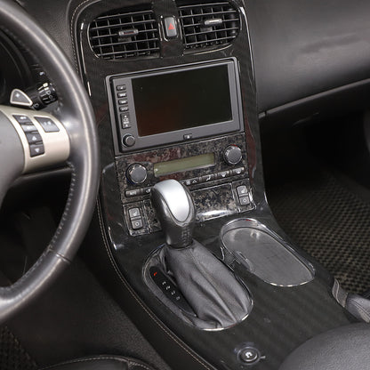 Forged Real Carbon Fiber Full Interior Set Decor Cover Trim Kit for Corvette C6 139