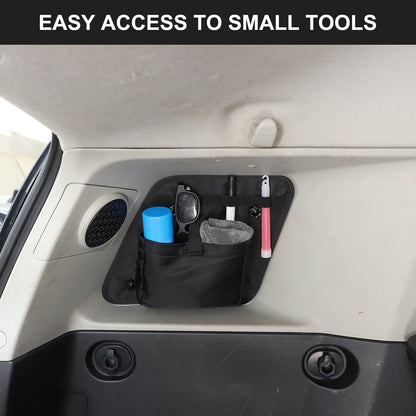 Rear Trunk Anti-roll Window Storage Bag Organizer Oxford For Toyota FJ 2007-2014 5