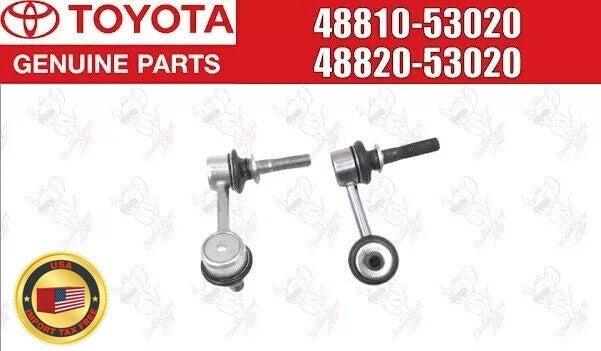 Lexus OEM LINK ASSY, FRONT STABILIZER Right & Left Set Genuine 1