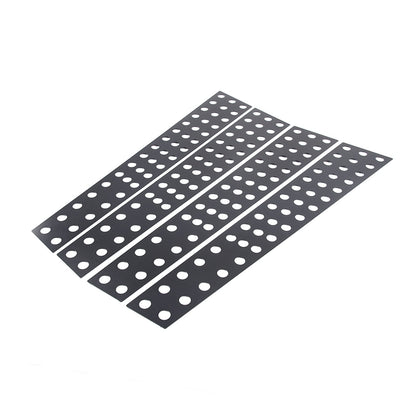 Black Alloy Window Center Pillar Trim Panel For Land Rover Discovery 3&4 04-16 21