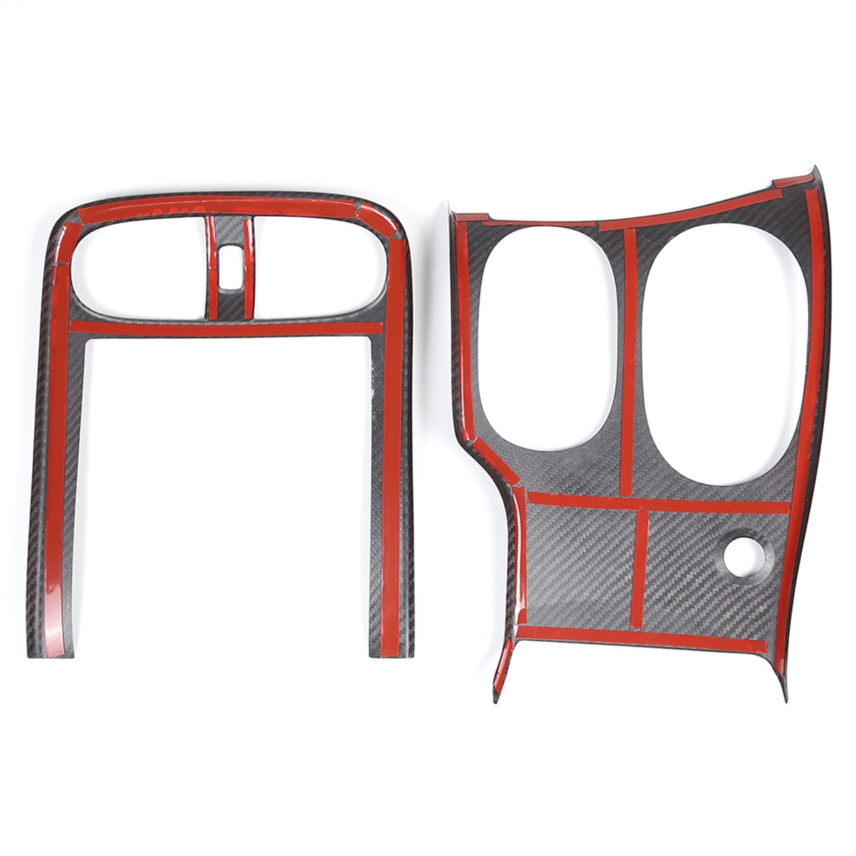 Forged Carbon Fiber Interior Full Center Console Trim Set For Corvette C6 05-13 13