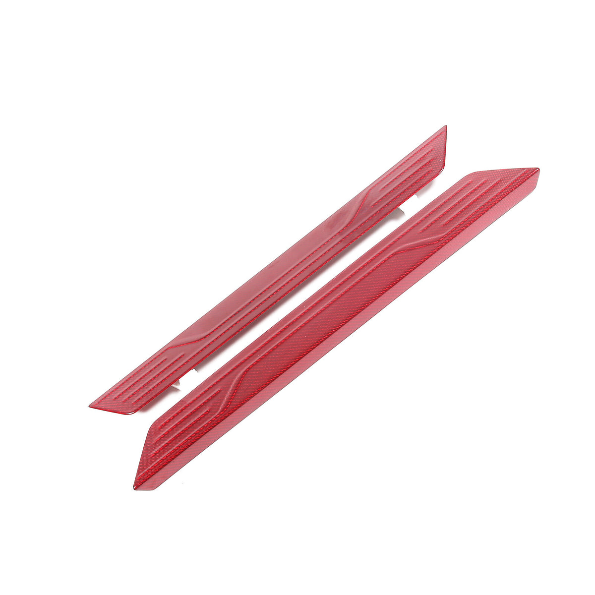 Red Real Carbon Fiber Interior Trim for Corvette C8 20-25 99