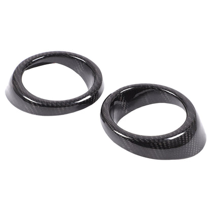 Real Carbon Fiber Front Fog Light Bezel Trim For Infiniti G Series 2010-2013 5