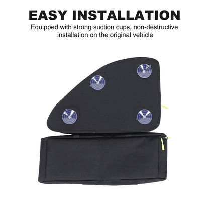 Black Rear Trunk Right Side Storage Bag Organizer For Honda Odyssey RB3 2014-24 17